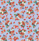 Red,White & Sweet Strawberry Celebration - Blue