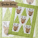 Reindeer Games - Digital Download Embroidery Design