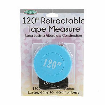 Retractable Tape Measure 120in Blue