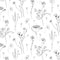 Royal Jelly Sketched Floral - White