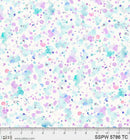 Sally's Speckle 108" - Teal/Lavender