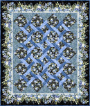 Sanctuary Garden Twist Quilt Kit - Black