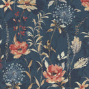 Sandalwood Meadow Florals - Indigo