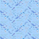 Sandy Toes Fish - Light Blue