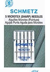 Schmetz - Microtex Needles  70/10 - 5 per pkg.