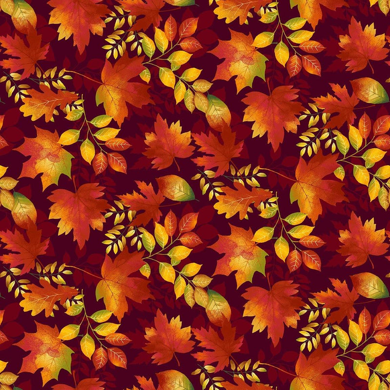 Seeds of Gratitude Leaves - Wine