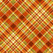 Seeds of Gratitude Plaid - Pumpkin