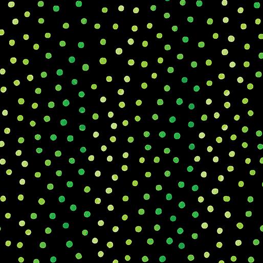 Shamrocks & Shenanigans Lucky Dots - Black