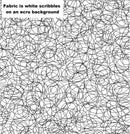 Simplicity Scribbles 118" - White/Ecru