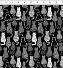 Sketchbook Cats - Black