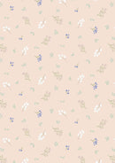Sky Garden Scattered Sprig - Pale Peach