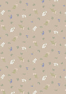 Sky Garden Scattered Sprig - Taupe