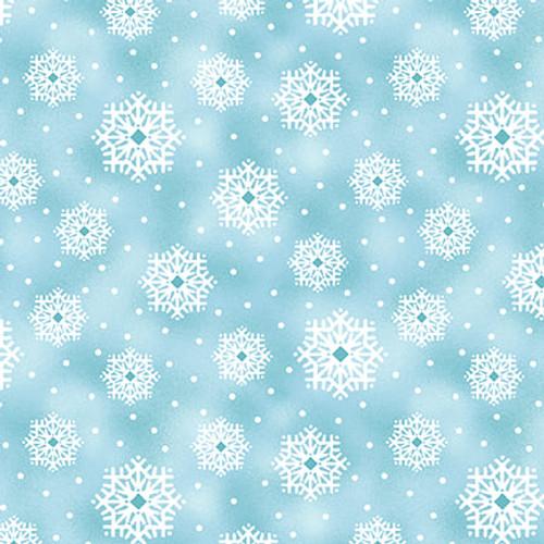 Slopeside Snowflakes - Light Blue