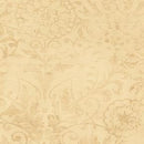 Snarky Cats Damask Tonal Gold