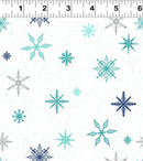 Snow Drift Snowflakes - White