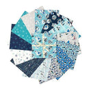 Snow Drift Snowflakes 10" Squares - 42 pcs