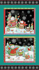 Snow Joy 24" Block Panel - Multi