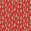 Snow Joy Festive Trees - Red