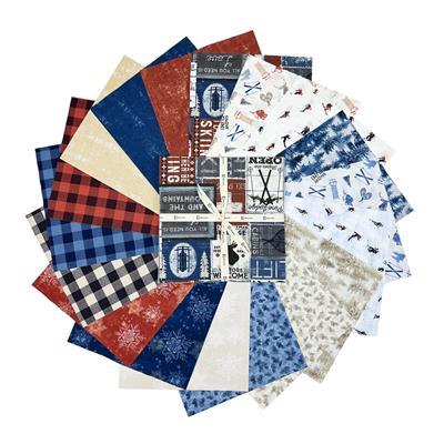 Snow Mountain 10" Squares - 42 pcs