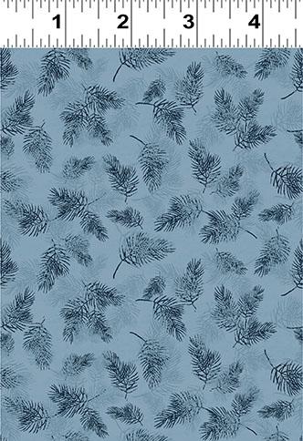 Snow Mountain Branches - Denim