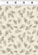 Snow Mountain Branches - Light Taupe