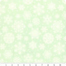 Snow Snuggle Flannel Snowflakes - Mint