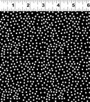 Snowman Christmas Dots - Black