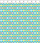 Space Buddies Circle Stars - Teal