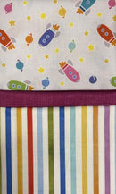 Space Buddies Rockets Pillowcase Kit