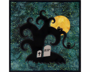 Spooky Tree Laser Cut Applique Kit