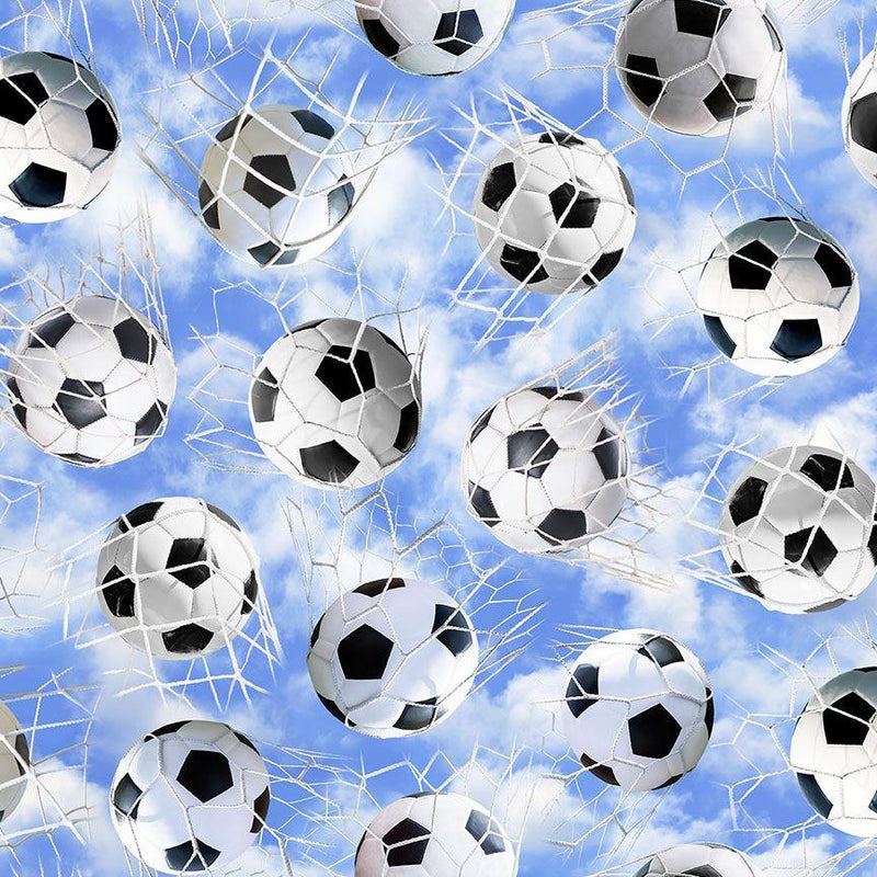 Sports Soccer Balls - Blue