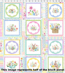Spring Cheer24" Block Panel - Multi