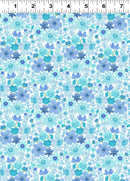 Spring Cheer Small Floral - Blue