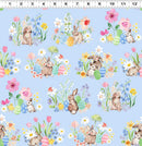 Spring Cheer Toile - Light Denim