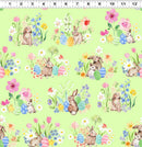 Spring Cheer Toile - Light Olive