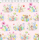 Spring Cheer Toile - Light Pink