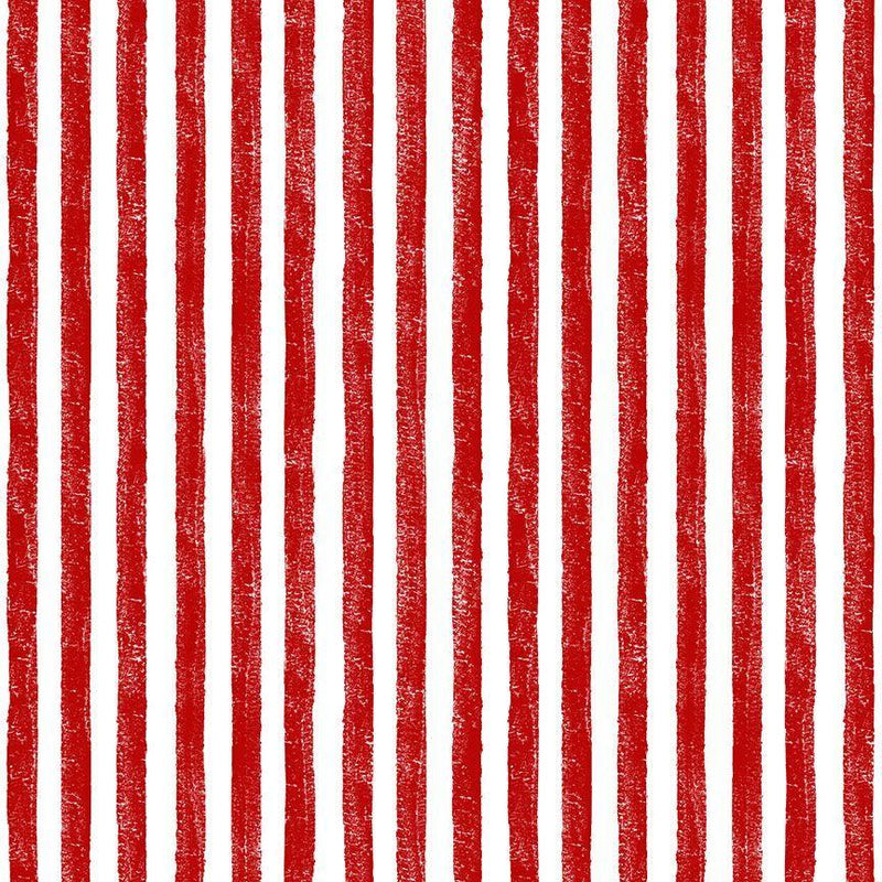 Star Spangled USA Flag Stripes - Red