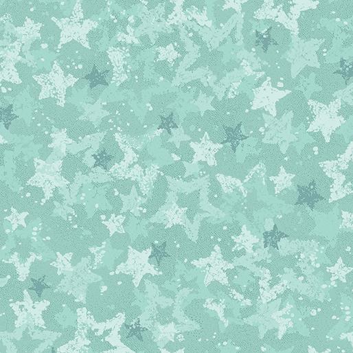 Star of Wonder/Light 108" Wideback Star Light - Aqua