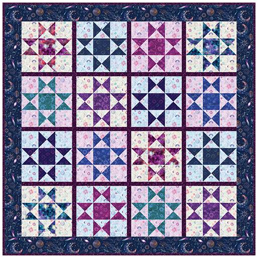 Starry Night Quilt Kit