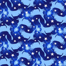 Stars & Stripes - Flying Eagles Sillhouette Blue