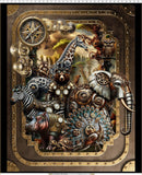 Steampunk Menagerie 36" Panel - Multi