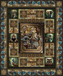 Steampunk Menagerie Quilt Kit