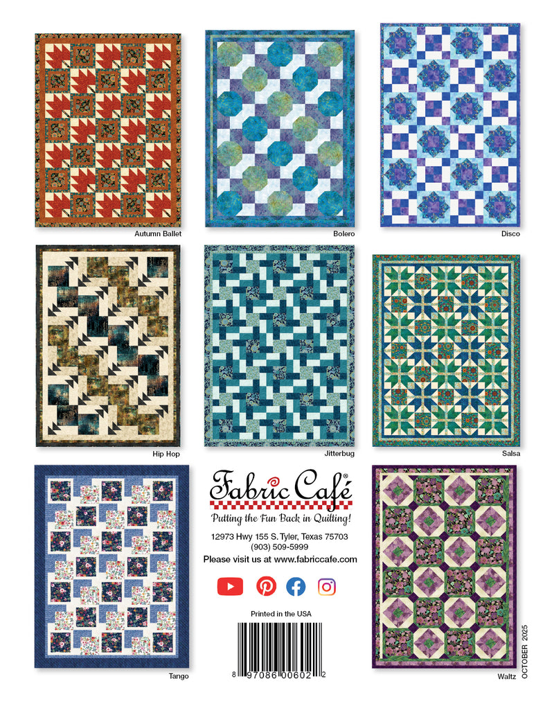 Step It Up With 5-Yard Quilts Book- Fabric Cafe