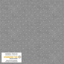 Stof Quilting Rainbow Dots - Light Grey