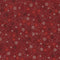 Stof We Love Christmas Snowflake Sprinkle - Red/Silver