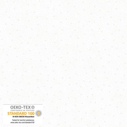 Stof We Love Christmas Stars & Dots - White/Pearl