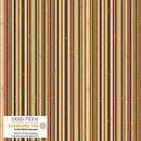 Stof We Love Christmas Stripe - Beige/Gold