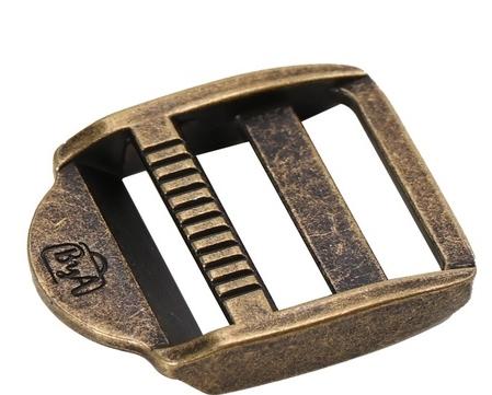 Strap Adjuster 1" Set of Two - Antique Brass