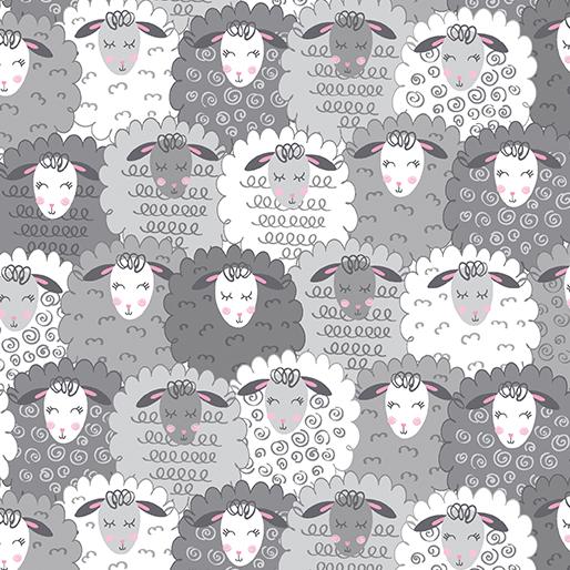 Sweet Little Lamb Cozy Lamb - Gray