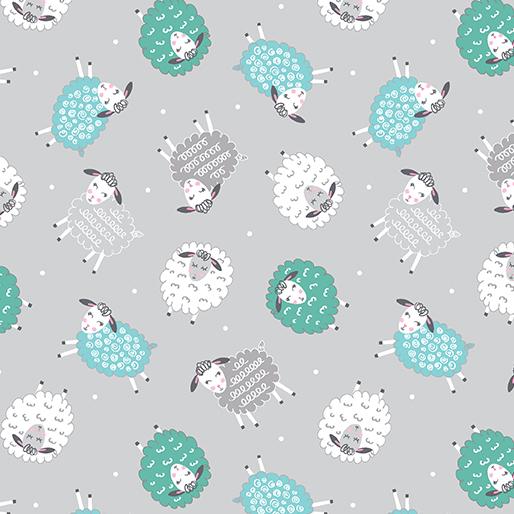 Sweet Little Lamb Dreamy Little Lamb - Gray